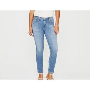 AG Adriano Goldschmied Prima Crop Cigarette Leg Size 28R Women's Jeans